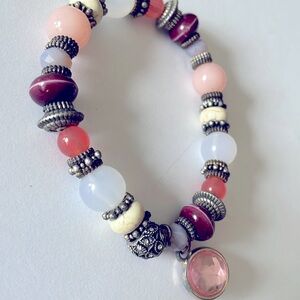 Gorgeous Natural StoneVintage Jade Bracelet